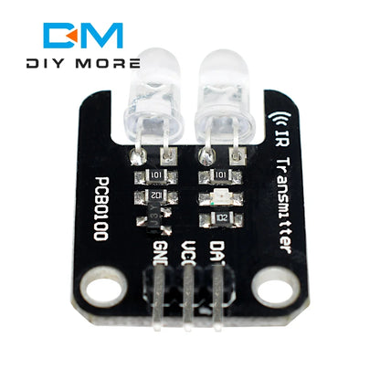 PCB0100 2 Channel Infrared Transmitter Module IR Transmitter for Arduino Electronic Building Blocks