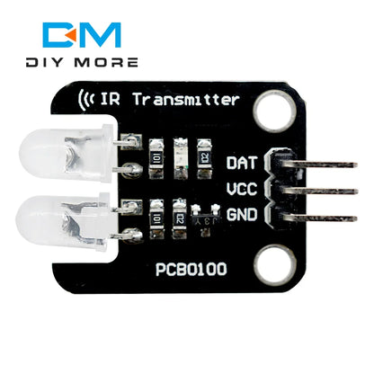 PCB0100 2 Channel Infrared Transmitter Module IR Transmitter for Arduino Electronic Building Blocks