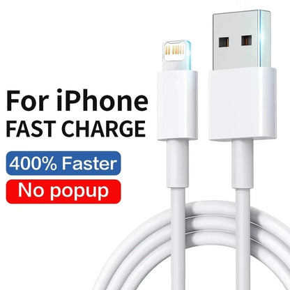 PC PD 20W Fast charger Cable For iphone 15 14 13 12 11 Pro Max X XS XR 8 7 6 6S Cell Phone Charger Charging Cable Accessories