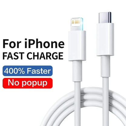 PC PD 20W Fast charger Cable For iphone 15 14 13 12 11 Pro Max X XS XR 8 7 6 6S Cell Phone Charger Charging Cable Accessories