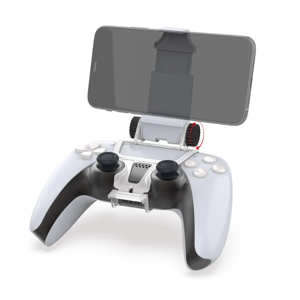 PS5 Accessories Smart Phone Clip Clamp Stand Bracket for Sony PlayStation 5 Dualshock 5 Controller Holder Joystick PS5 Mount