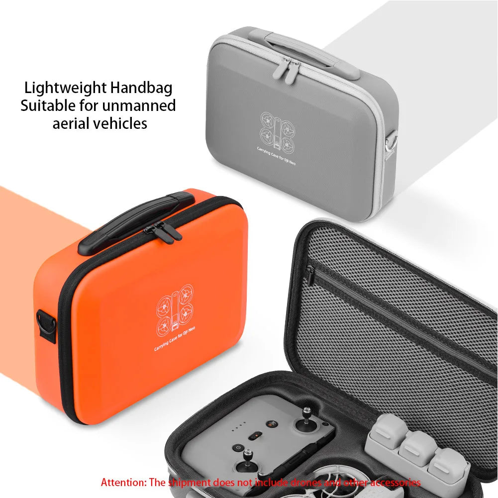 PU Hard Travel Storage Bag Shockproof Case Shell Handbag Waterproof Carrying Box Case  DJI NEO Drones Controller Accessories