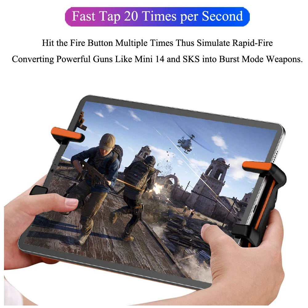 PUBG Trigger Controller Gamepad For Ipad Tablet Capacitance L1R1 Aim Button Joystick Grip For Mobile Phone FPS Game Accessories