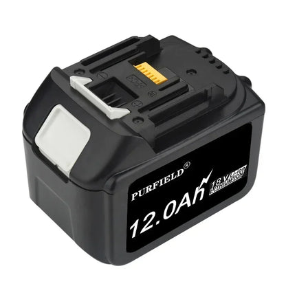 PURFIELD Makita 18V Battery 9.0 12.0Ah Rechargeable Battery 18650 Lithium-ion Cell Suitable For Makita Power Tool BL1860 BL1850