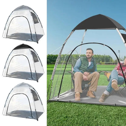 PC PVC waterproof tent Clear Outside Pod Instant Tent Shelter Rain Pod Camp