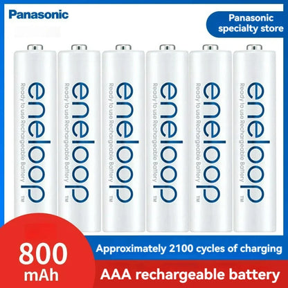 PC Panasonic Eneloop original AA AAA rechargeable battery 1.2v 1900mAh 800mAh pre-charged nimh suitable  flashlight camera toys