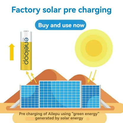 PC Panasonic Eneloop original AA AAA rechargeable battery 1.2v 1900mAh 800mAh pre-charged nimh suitable  flashlight camera toys