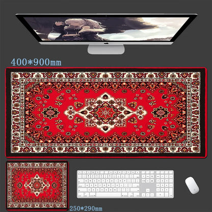 PCPersian Mouse Pad Large Xxl Big Office Carpet Mouse Mats Gamer Rug Desk A