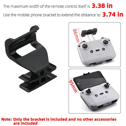 Phone Tablet Holder  DJI NEO/Mini 4K/Mini 2/3 /Air 3/Mavic 3 Classic RC-N1/N2/N3 Remote Controller Expansion Bracket Holder