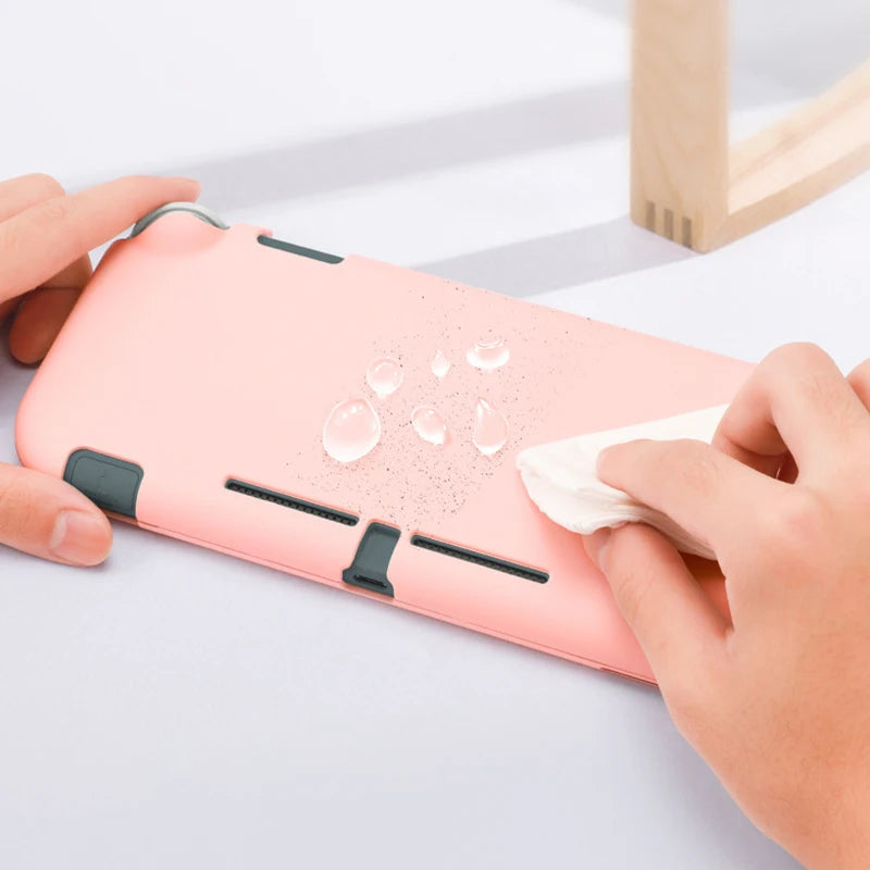 Pink Hard Case Matte touch for Nintendos Switch Lite Ergonomic Non-slip Protective Skin Cover for NS Switch Lite Mini Console