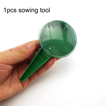 Plant veg seed Sower Sowing planting Planter Starter Soil Shovel tools Garden Supplie Hand drill hole Fertilizer Drilling Device