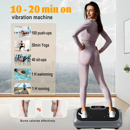 PC Plate Exercise Machine,Vibration Plate  Lymphatic Drainage，Full Body Wor