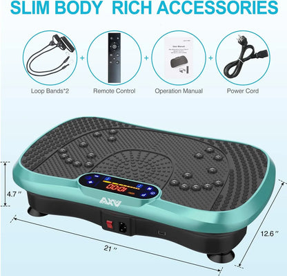 PC Plate Fitness Platm Exercise Machine Vibrating Lymphatic Drainage Shakin