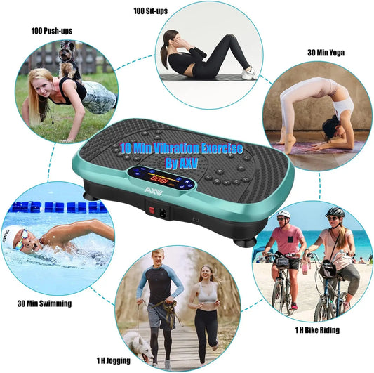 PC Plate Fitness Platm Exercise Machine Vibrating Lymphatic Drainage Shakin