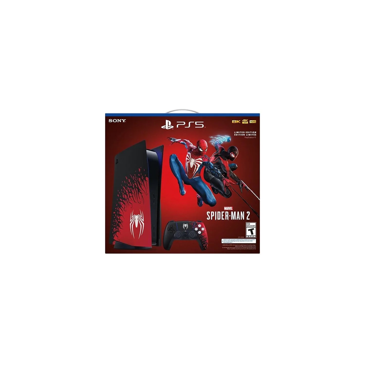 Console PCPlayStation 5 – Pack Marvel's Spider-Man 2 en édition limitée