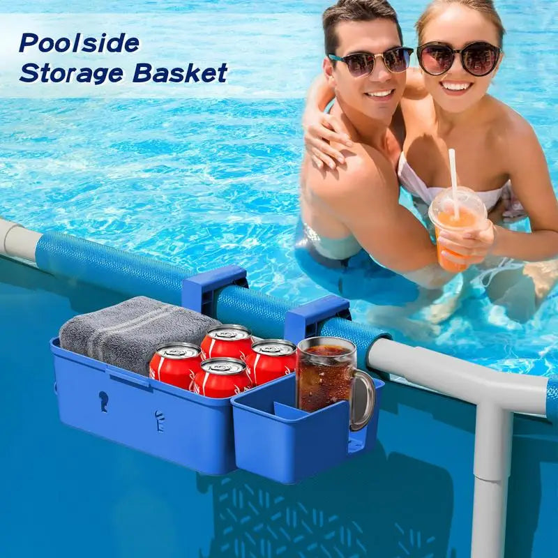 PC Pool Basket Pool Hang Storage Basket Thickened Pool Storage Basket Groun