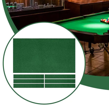 PC Pool Table Felt Replacement Pool Table Felt Cloth With 6 Cloth Strips Pr