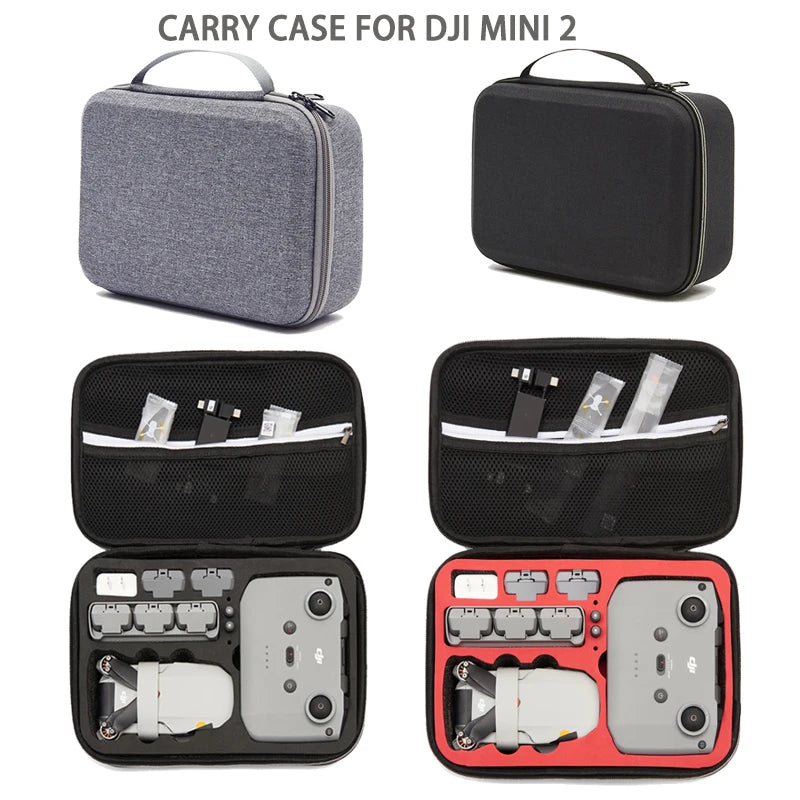 Portable Bag For DJI Mini 2/2 SE/MINI 4K Storage Bag Drone Handbag Outdoor Carry Box Case For DJI Mini 2 Drone Accessories