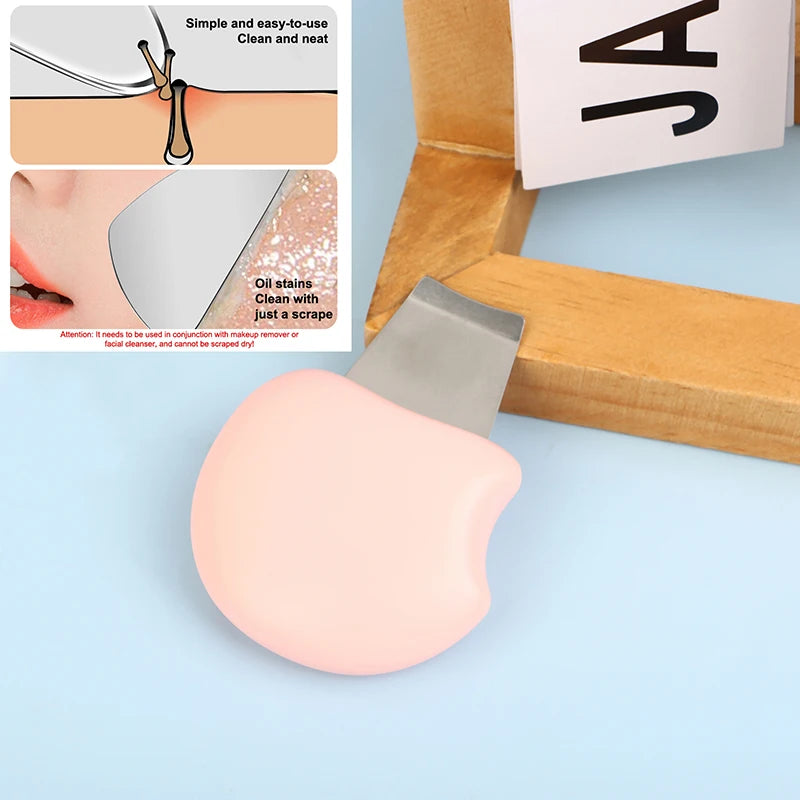 Portable Blackhead Spatula Cleaning Shovel Manual Remove Blackheads Pimples Facial Cleaning Tool Pore Cleaner Skin Care Spatula