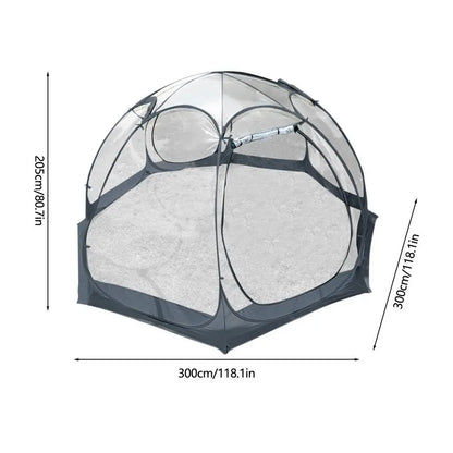 PC Portable Camping Transparent Tent 5-10 Person Starry Bubble Tent Outdoor