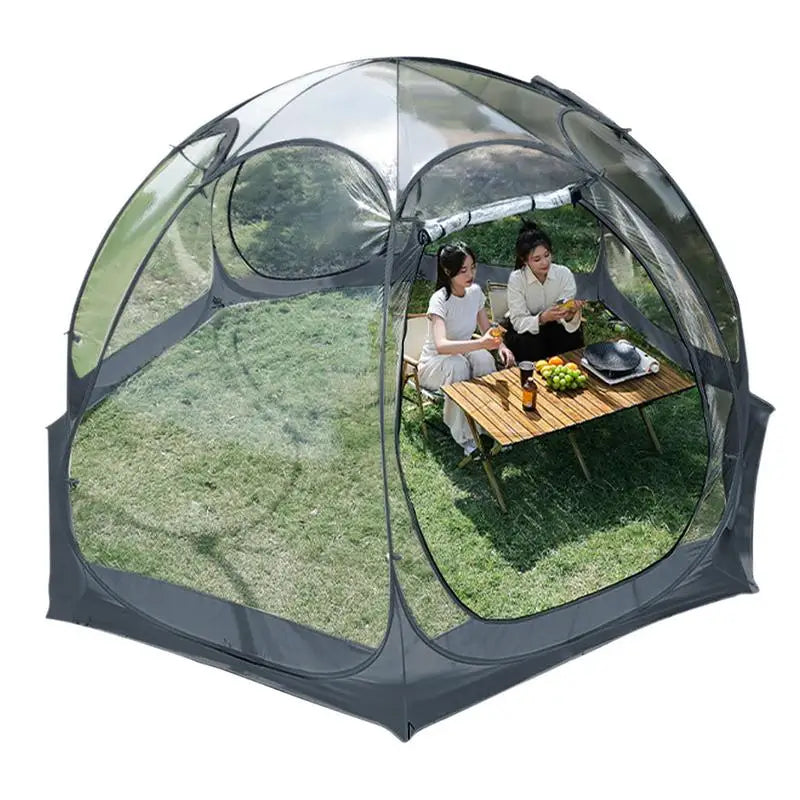 PC Portable Camping Transparent Tent 5-10 Person Starry Bubble Tent Outdoor