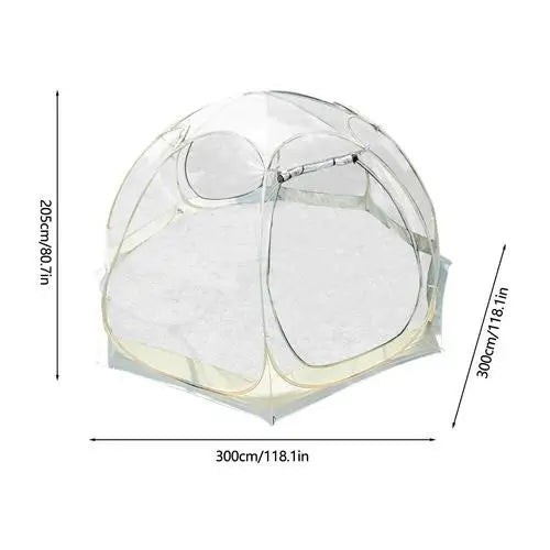 PC Portable Camping Transparent Tent 5-10 Person Starry Bubble Tent Outdoor