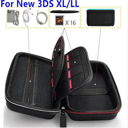 Portable Carrying Storage Bag Handle Pouch Case Pocket For Nintendo NEW 3DS LL/XL Game Accessories