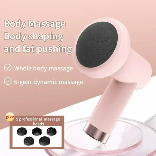 PC Portable Fascial Massage Gun Electric Percussion Fascia Gun Tissue Muscl