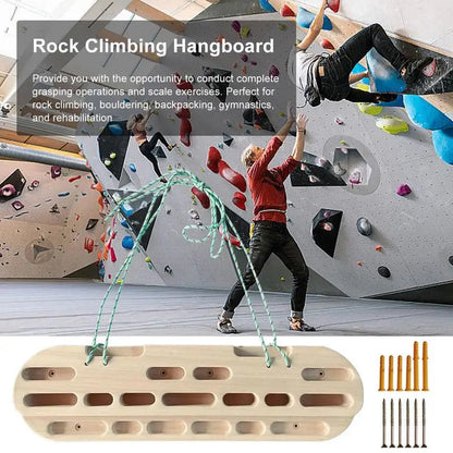 PC Portable Indoor Men's Rock Climbing Fingerboard Strength Rock Board Trai