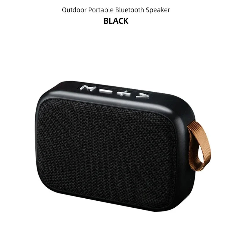 Mini haut-parleur Bluetooth portable avec radio FM, mignon, portable, extérieur, sans fil