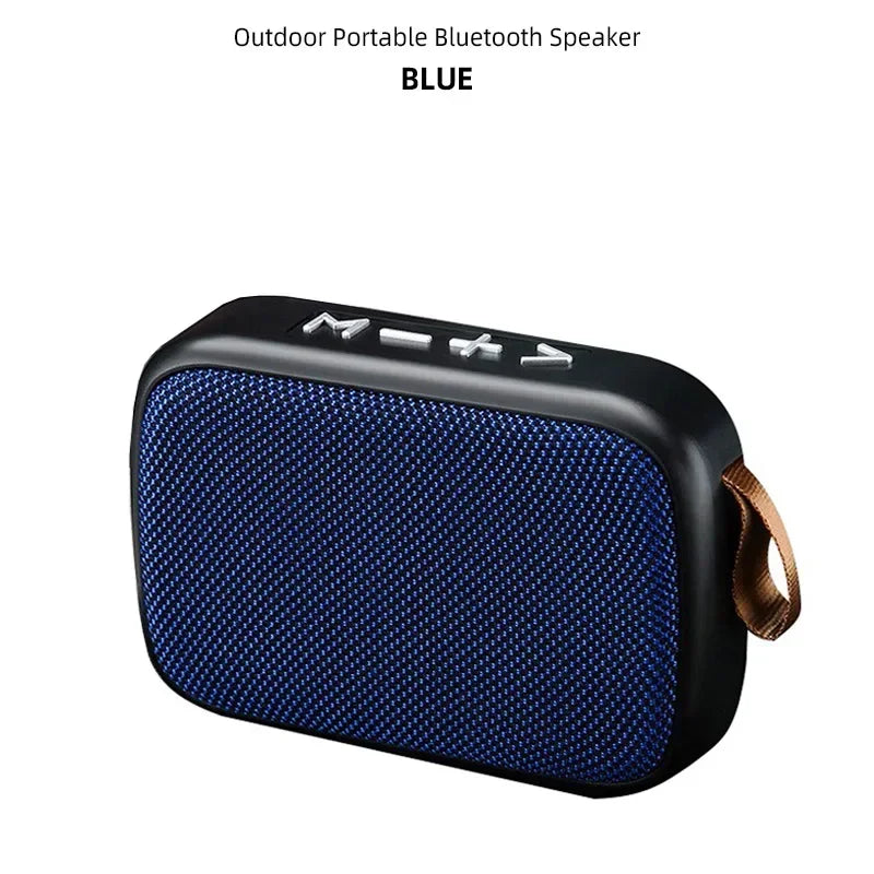 Mini haut-parleur Bluetooth portable avec radio FM, mignon, portable, extérieur, sans fil