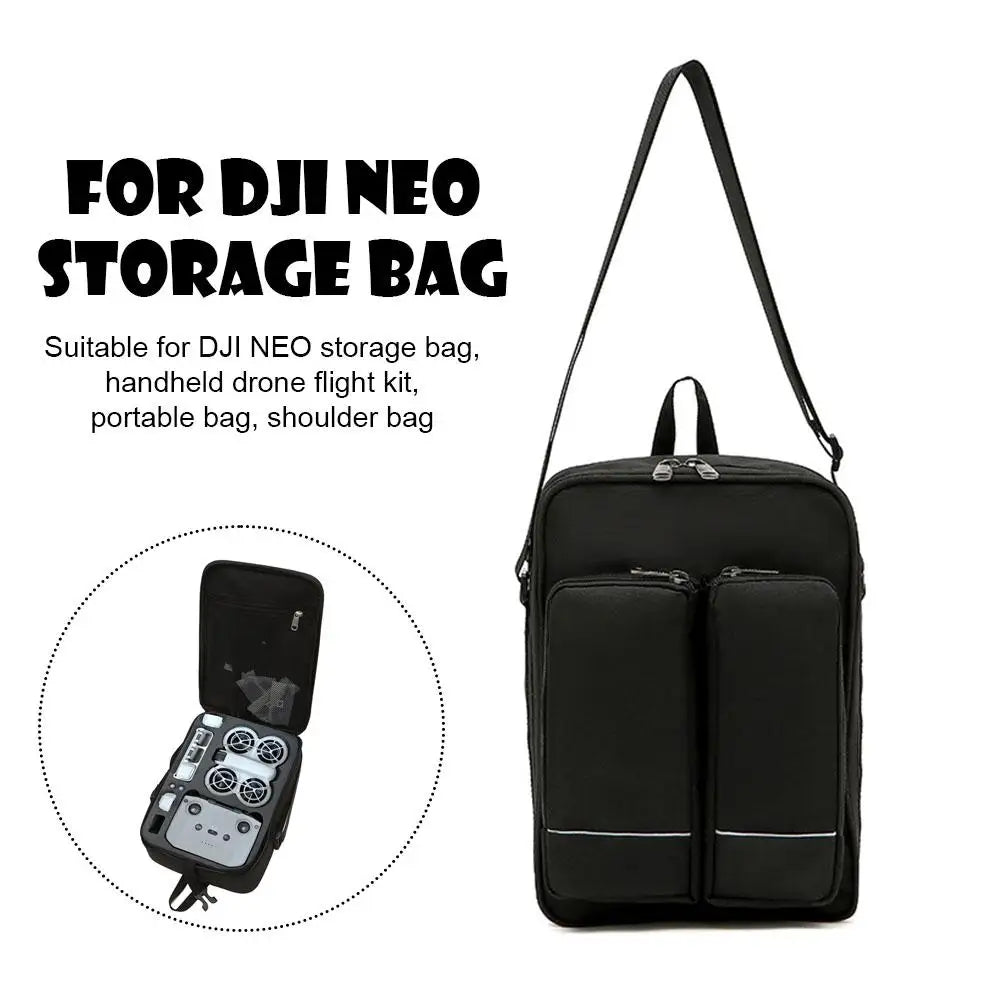 Portable Outdoor Travel Carrying Bag For DJI NEO Handheld Shoulder Bag Large Capacity Shockproof Anti-drop Drone Accessorie X9E6