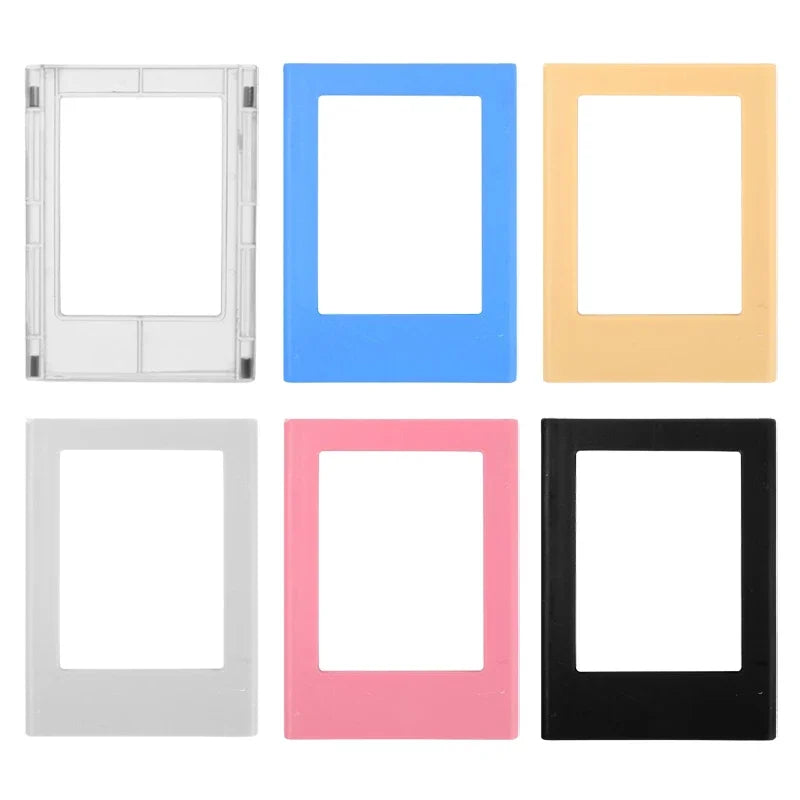 Portable Photo Frame Magnet Photo Frame Mini Acrylic Magnetic Picture Frames Transparent Idol Cards Display Holder Stand