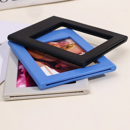 Portable Photo Frame Magnet Photo Frame Mini Acrylic Magnetic Picture Frames Transparent Idol Cards Display Holder Stand