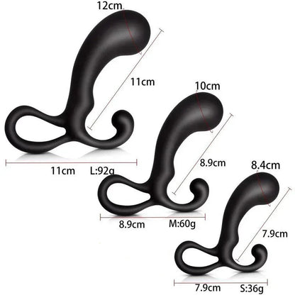 GtoozaPortable Prostate Massager Masturbator Ass Anal  Dilator  Silicone Open G Spot Buttplug Sex Toys  Men Women gtooza.com