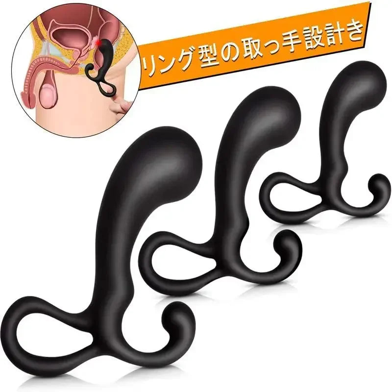 GtoozaPortable Prostate Massager Masturbator Ass Anal  Dilator  Silicone Open G Spot Buttplug Sex Toys  Men Women gtooza.com