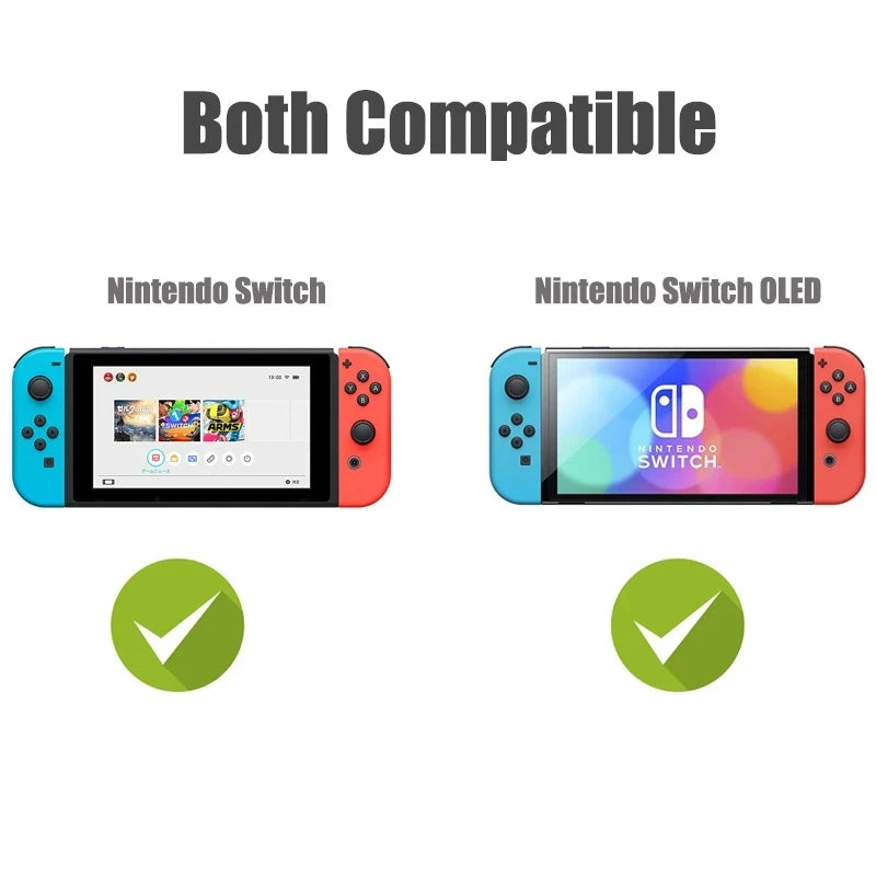 Portable Switch OLED Carrying Case Hard EVA Storage Bag Protective Cover + Card Slot Compaitble Nintendo Switch Game Accessories