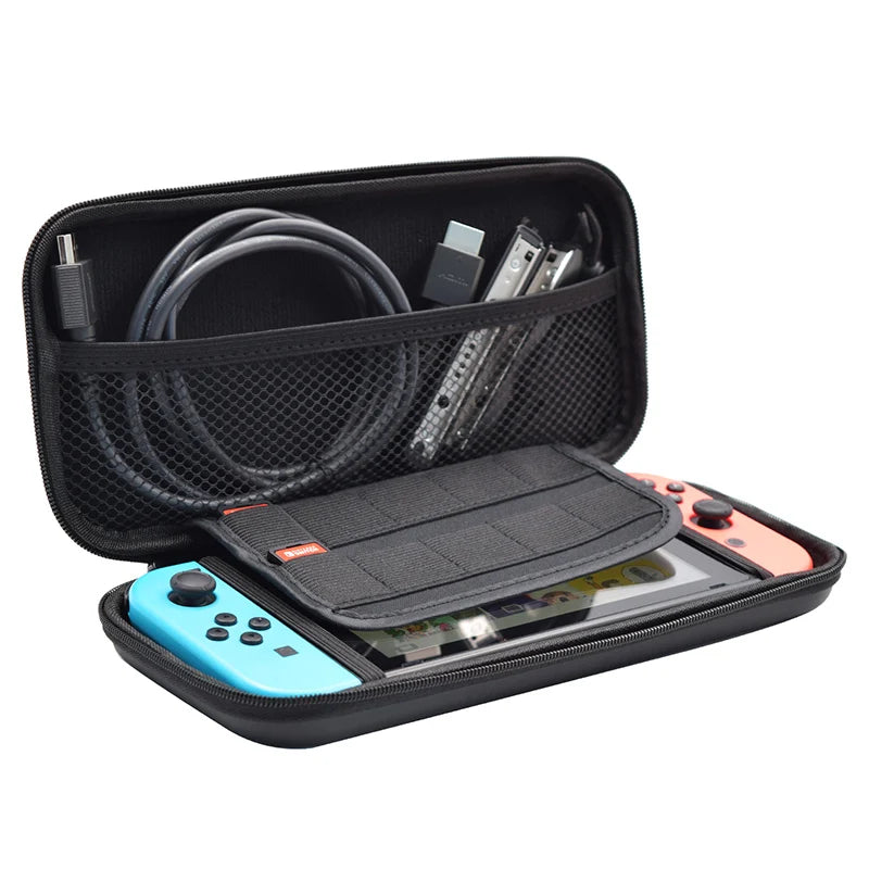 Portable Switch OLED Carrying Case Hard EVA Storage Bag Protective Cover + Card Slot Compaitble Nintendo Switch Game Accessories