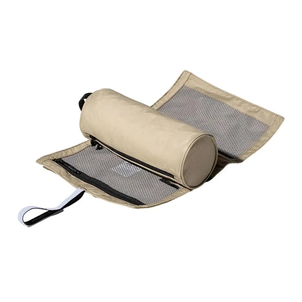 PC Portable Wash Bag Roll-Up Cosmetic Organizer Travel Makeup Bag For Women