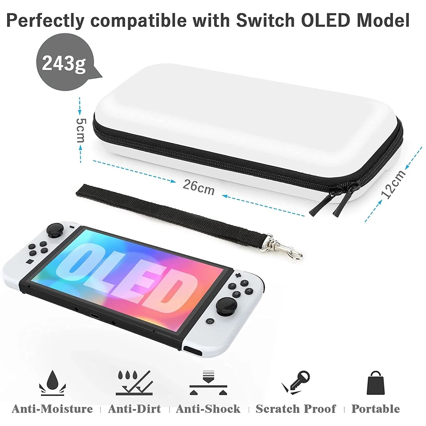 Pouch Protector Bag For Nintendo Switch & OLED Joycon Joy Con Case Carcasa Protection Fundas Shell Game Accessories Skin Cover