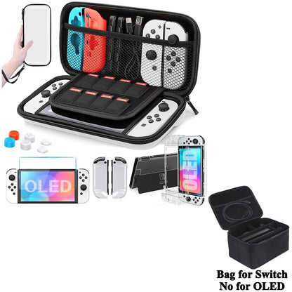 Pouch Protector Bag For Nintendo Switch & OLED Joycon Joy Con Case Carcasa Protection Fundas Shell Game Accessories Skin Cover