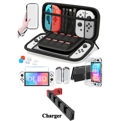 Pouch Protector Bag For Nintendo Switch & OLED Joycon Joy Con Case Carcasa Protection Fundas Shell Game Accessories Skin Cover