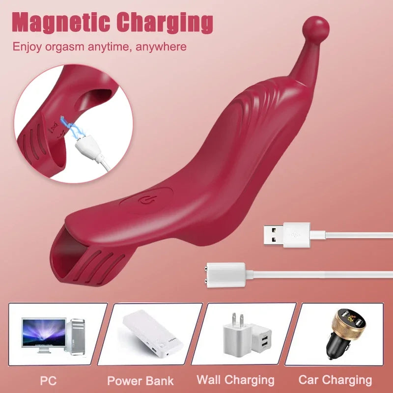 GtoozaPowerful Finger  Female Nipple  Stimulator  G Spot Erotic Massager Sex Toys  Women Couples gtooza.com