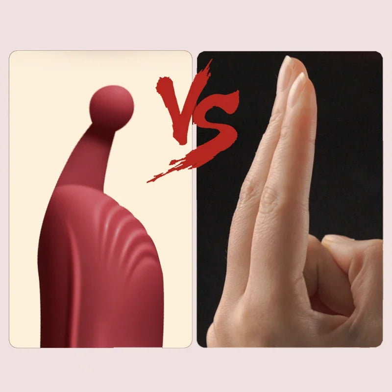 Powerful Finger Vibrator Female Nipple Clitoris Stimulator Dildo G Spot Erotic Massager Sex Toys  Women Couples gtooza.com