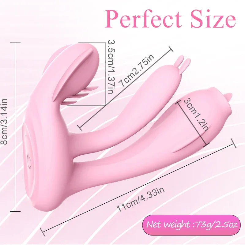 Gtooza_Powerful G Spot Rabbit Vibrators Female Vagin Massager Tongue Licking Vibrating  Stimulator Masturbators Sex Toys Women gtooza.com