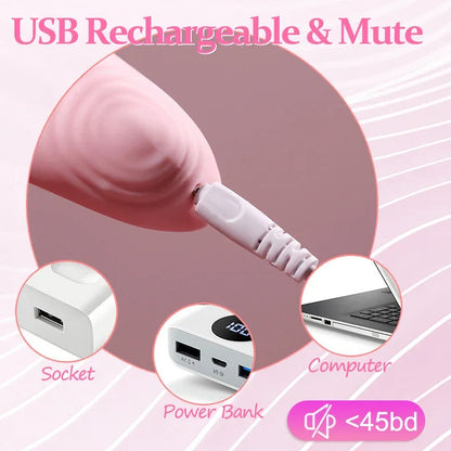 GtoozaPowerful G Spot Rabbit Vibrators Female Vagin Massager Tongue Licking Vibrating  Stimulator Masturbators Sex Toys Women gtooza.com