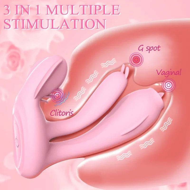 Gtooza_Powerful G Spot Rabbit Vibrators Female Vagin Massager Tongue Licking Vibrating  Stimulator Masturbators Sex Toys Women gtooza.com