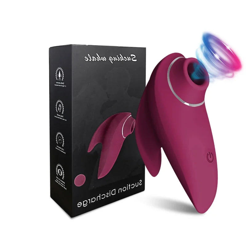 Powerful Oral Sucking  Female  Stimulator Vacuum Suction Nipple Glans Massager Masturbator Sex Toys  Women