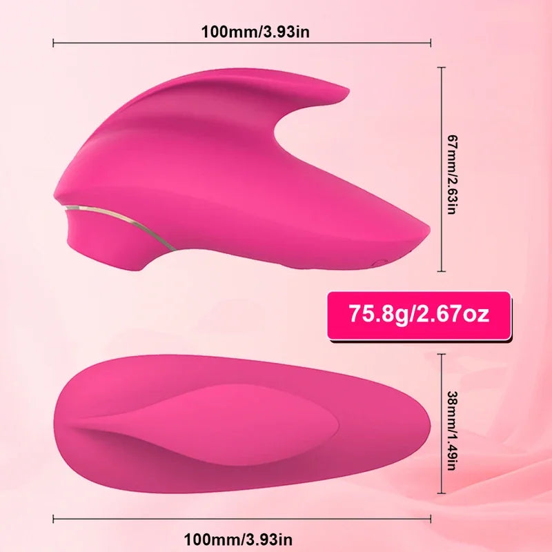 Powerful Oral Sucking  Female  Stimulator Vacuum Suction Nipple Glans Massager Masturbator Sex Toys  Women