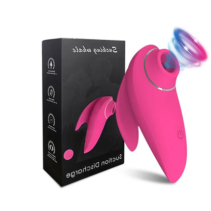 Powerful Oral Sucking  Female  Stimulator Vacuum Suction Nipple Glans Massager Masturbator Sex Toys  Women